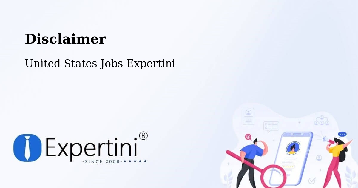 Disclaimer – Easley - United States Jobs Expertini